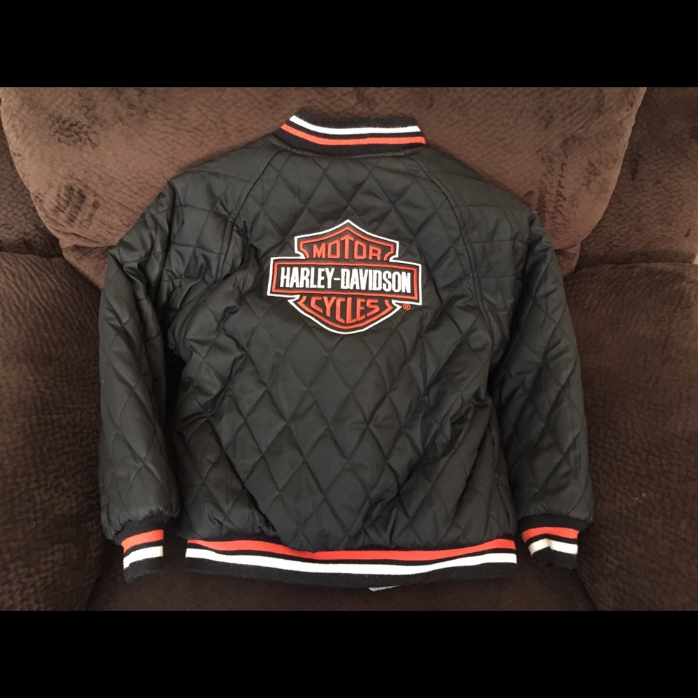Children Harley Davidson Reversible Jacket - Picture 4 of 5